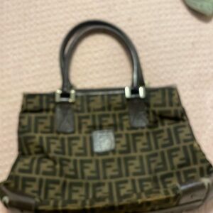 Vintage Fendi Handbag .